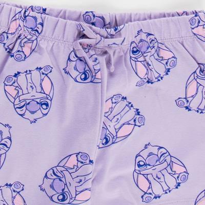 Pijama Curto de Jersey Simples Stitch – Pack 12