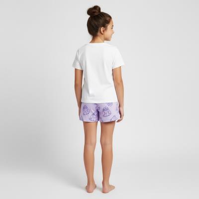 Pijama Curto de Jersey Simples Stitch – Pack 12