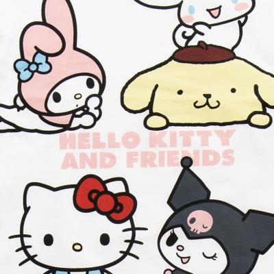 Pijama Curto de Jersey Simples Hello Kitty – Pack 12