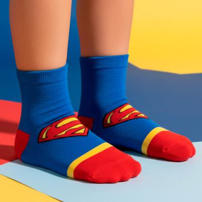 Pacote de Meias Tornozelo Superman – Pack 12