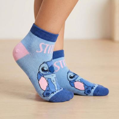 Pacote de Meias de Tornozelo Stitch – Pack 12
