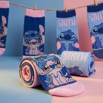 Pacote de Meias de Tornozelo Stitch – Pack 12