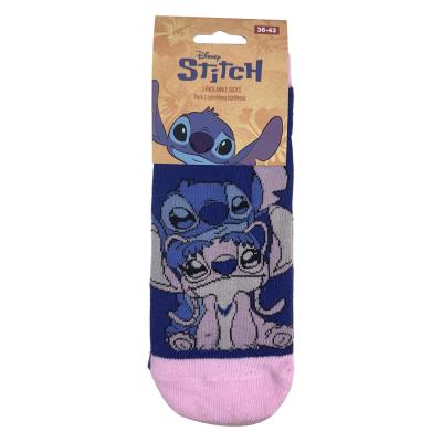 Pacote de Meias de Tornozelo Stitch – Pack 12