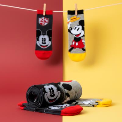 Pack de Meias de Tornozelo Mickey – Pack 12