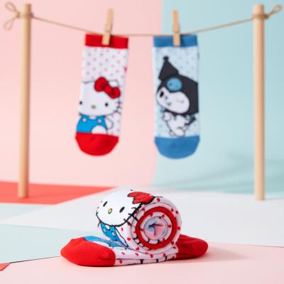 Pacote de Meias de Tornozelo Hello Kitty – Pack 12