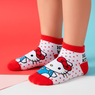 Pacote de Meias de Tornozelo Hello Kitty – Pack 12