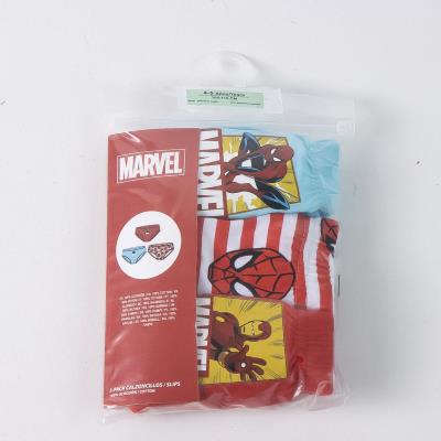 Pack de Cuecas Jersey Simples 3 Peças Marvel – Pack 15