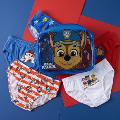 Pacote de Cuecas Saco Necessário Jersey Único Paw Patrol – Pack 15