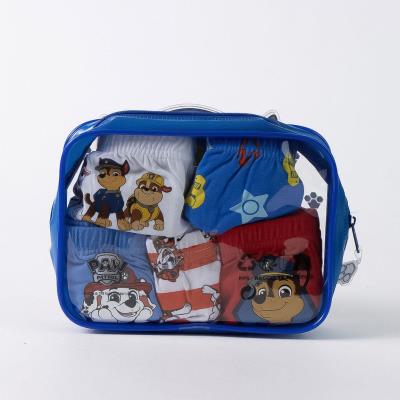 Pacote de Cuecas Saco Necessário Jersey Único Paw Patrol – Pack 15
