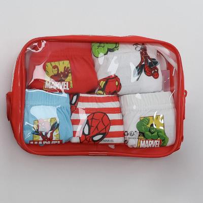Pacote de Cuecas Saco Necessário Jersey Único Marvel – Pack 15