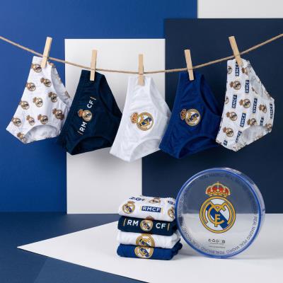 Pacote de Cuecas Saco Necessário Jersey Único Real Madrid – Pack 15