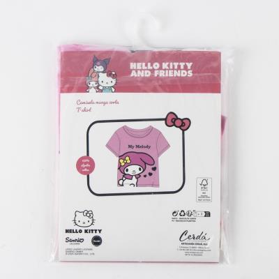 T-Shirt Curto Jersey Hello Kitty – Pack 12