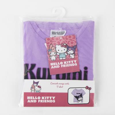 T-Shirt Curto Jersey Hello Kitty – Pack 12