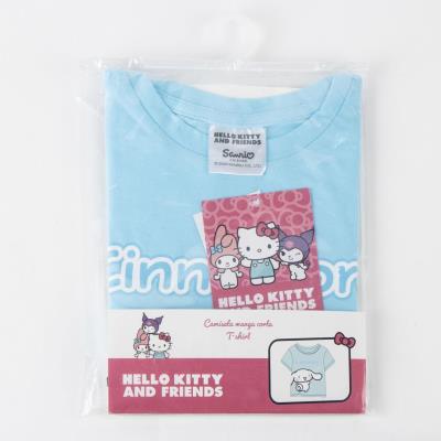 T-Shirt Curto Jersey Hello Kitty – Pack 12