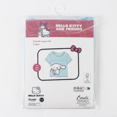 T-Shirt Curto Jersey Hello Kitty – Pack 12