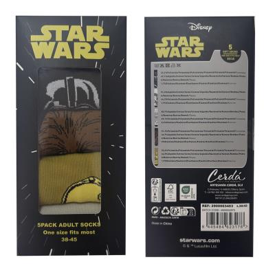 Pacote de 5 Meias Star Wars – Pack 2