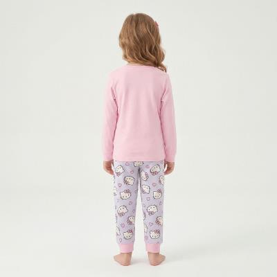 Pijamas de Jersey Longo e Aconchegante Hello Kitty – Pack 12