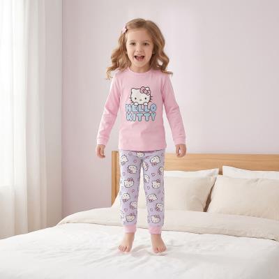 Pijamas de Jersey Longo e Aconchegante Hello Kitty – Pack 12