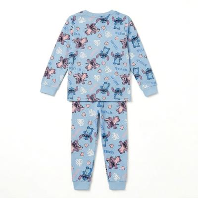 Pijamas de Lã Longo e Aconchegante Stitch – Pack 12