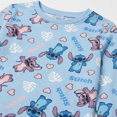 Pijamas de Lã Longo e Aconchegante Stitch – Pack 12
