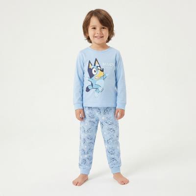 Pijamas Longos Interlock Bluey – Pack 12