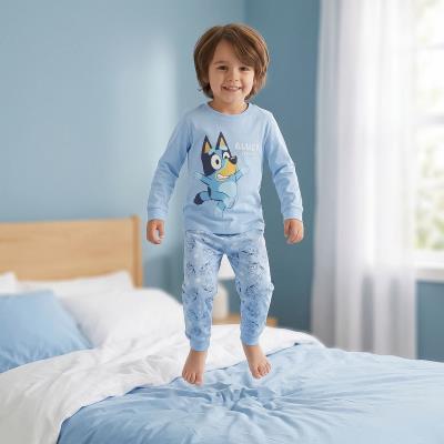 Pijamas Longos Interlock Bluey – Pack 12