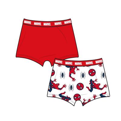 Pack Boxer Jersey Simples 2 Peças Spider-Man – Pack 15