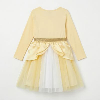 Vestido Jersey Simples Fantasia Princesa A Bela e a Fera – Pack 12