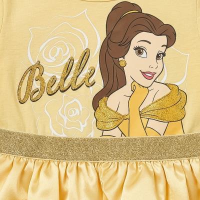 Vestido Jersey Simples Fantasia Princesa A Bela e a Fera – Pack 12