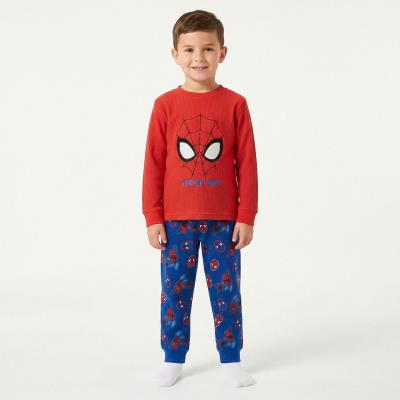 Pijamas Longos de Jersey Aconchegantes Spider-Man – Pack 12