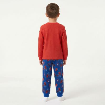 Pijamas Longos de Jersey Aconchegantes Spider-Man – Pack 12