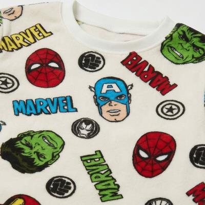 Pijamas Longos de Lã Marvel – Pack 12