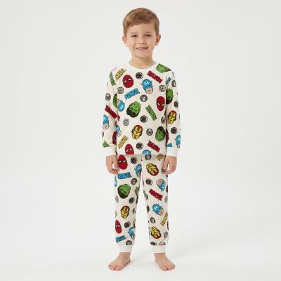 Pijamas Longos de Lã Marvel – Pack 12