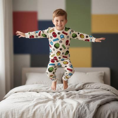 Pijamas Longos de Lã Marvel – Pack 12