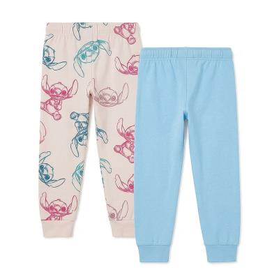 Calça Terry Francesa Comprida 2 Peças Stitch – Pack 12