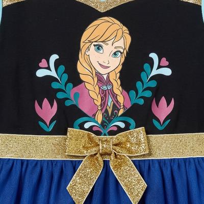 Vestido Jersey Simples Fantasia Frozen – Pack 12