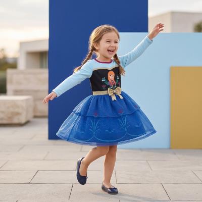 Vestido Jersey Simples Fantasia Frozen – Pack 12