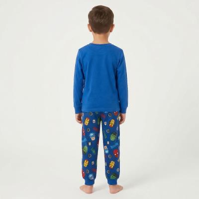 Pijamas Longos de Jersey Aconchegantes Avengers – Pack 12