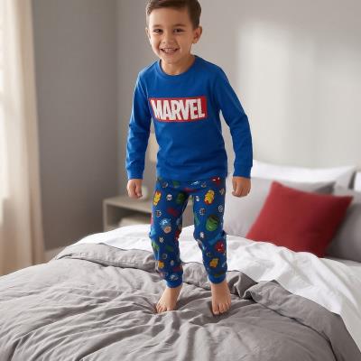 Pijamas Longos de Jersey Aconchegantes Avengers – Pack 12