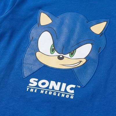 Pijamas Longos de Jersey Aconchegantes Sonic – Pack 12