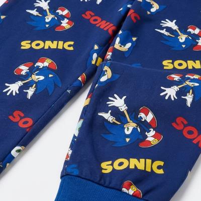Pijamas Longos de Jersey Aconchegantes Sonic – Pack 12