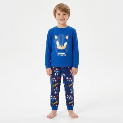 Pijamas Longos de Jersey Aconchegantes Sonic – Pack 12