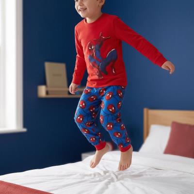 Pijamas Longos Interlock Spider-Man – Pack 12