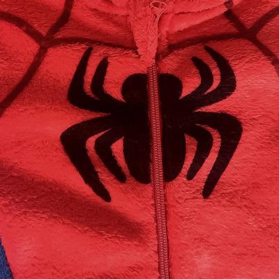 Aplicações do Pijama Spidey de Fleece Coral – Pack 12