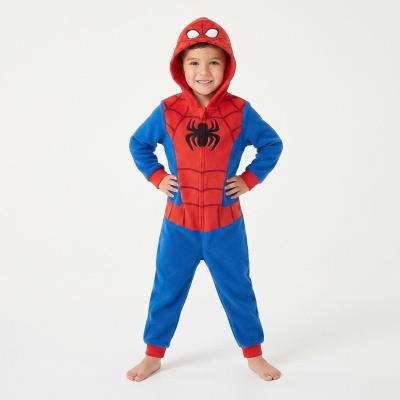 Aplicações do Pijama Spidey de Fleece Coral – Pack 12