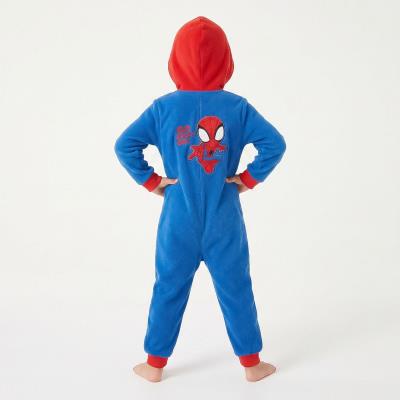 Aplicações do Pijama Spidey de Fleece Coral – Pack 12