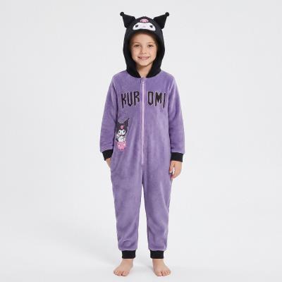 Aplicações de Pijamas Sleepy de Lã Coral Hello Kitty Kuromi – Pack 12