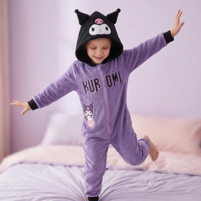 Aplicações de Pijamas Sleepy de Lã Coral Hello Kitty Kuromi – Pack 12