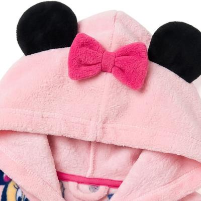Vestido de Lã Coral com Aplicações Minnie Mouse – Pack 12