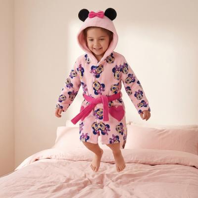 Vestido de Lã Coral com Aplicações Minnie Mouse – Pack 12